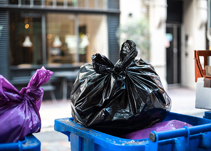 Services pour les résidences : traitement des déchets